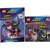 Zestaw książek LEGO DC Super Heroes Batman kontra Harley Quinn Z ALB-6450 Język wydania Polski
