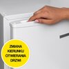 Lodówka GÖTZE & JENSEN RB145W Biała Zmiana kierunku otwierania drzwi Tak