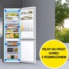Lodówka SAMSUNG RB33B610EWW EF No Frost 185.3cm Biała Bezszronowa (No Frost) Pełny No Frost