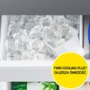 Lodówka SAMSUNG RF50C530EB1 EO Side by Side AI No Frost 177.6cm Kostkarka Dystrybutor wody Grafitowa stal Położenie zamrażarki Na dole