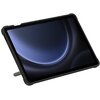 Etui na Galaxy Tab S9 FE+ SAMSUNG Outdoor Cover Czarny Materiał TPU