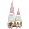 Skrzat SASKA GARDEN Shiny Santa Różowy Wyposażenie 1 x skrzat dekoracyjny