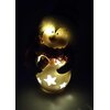 Figurka SASKA GARDEN Pingwin LED 16 cm Wyposażenie 1 x figurka dekoracyjna