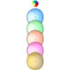 Lampka nocna GRUNDIG Księżyc RGB Dominujący kolor Biały