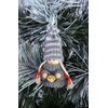 Zawieszka SASKA GARDEN Laleczka z dzwoneczkiem 7.5 cm Szary Gwarancja 24 miesiące