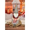 Skrzat SASKA GARDEN 33 cm Kolor Czerwono-szary