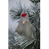 Zawieszka SASKA GARDEN Długobrody Mikołaj 20 cm Szary Załączona dokumentacja Karta gwarancyjna
