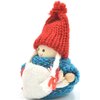 Figurka dekoracyjna SASKA GARDEN Laleczka z woreczkiem 7.5 cm Niebieski Załączona dokumentacja Karta gwarancyjna