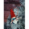 Figurka dekoracyjna SASKA GARDEN Laleczka z woreczkiem 7.5 cm Niebieski Gwarancja 24 miesiące
