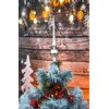 Czubek CHRISTMAS GIFTS Christmas Tree Top 25 cm Srebrny Gwarancja 24 miesiące