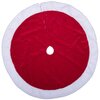 Dywanik pod choinkę CHRISTMAS GIFTS 100 cm Czerwono-biały