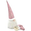 Skrzat SASKA GARDEN Shiny Santa Różowy Wyposażenie 1 x skrzat dekoracyjny