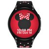 Pasek MOBY FOX Disney Minnie Mouse Polka Noir do Samsung Galaxy Watch 4/4 Classic/5/5 Pro/6/6 Classic Czarny Gwarancja 24 miesiące