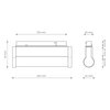Reflektor szynowy DPM M-Line MTL-NRS-12W-B Czarny Rodzaj Lampa szynowa