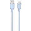 Kabel USB - USB-C DEVIA Jelly 2.4A 1.2 m Niebieski Długość [m] 1.2