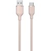 Kabel USB - USB-C DEVIA Jelly 2.4A 1.2 m Różowy Długość [m] 1.2