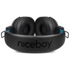 Słuchawki nauszne NICEBOY Hive Joy 3 Czarno-niebieski Typ słuchawek Nauszne