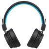 Słuchawki nauszne NICEBOY Hive Joy 3 Czarno-niebieski Transmisja bezprzewodowa Bluetooth