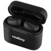 Słuchawki dokanałowe NICEBOY Podsie 3 Czarny Transmisja bezprzewodowa Bluetooth
