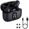 Słuchawki dokanałowe MANTA Rytmo Pro Czarny Transmisja bezprzewodowa Bluetooth