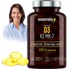 Witamina D3 + K2 MK-7 ESSENSEY (90 kapsułek) Zastosowanie Uzupełnienie diety