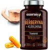 Berberyna + Kurkumina ESSENSEY (90 kapsułek) Zastosowanie Uzupełnienie diety