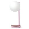 Lampa stołowa LEXON Bubble LH70LP z ładowarką indukcyjną Jasnoróżowy