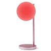 Lampa stołowa LEXON Bubble LH70LP z ładowarką indukcyjną Jasnoróżowy Materiał ABS