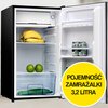 Lodówka LIN LI-BC99 83.2cm Czarna Bezszronowa (No Frost) Brak