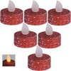 Świeczka CHRISTMAS GIFTS Tea Light Led (6 sztuk) Wyposażenie 6 x świeczka