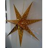 Gwiazda CHRISTMAS DECORATION 60 cm Złoty Kolor Złoty