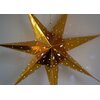 Gwiazda CHRISTMAS DECORATION 60 cm Złoty Wysokość [cm] 60
