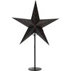 Gwiazda CHRISTMAS DECORATION 45 cm Czarny