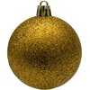 Zestaw dekoracyjny CHRISTMAS DECORATION 800389 (54 elementy) Złoty Wyposażenie 52 x bombka dekoracyjna