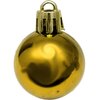 Zestaw dekoracyjny CHRISTMAS DECORATION 800389 (54 elementy) Złoty Wysokość [cm] 21