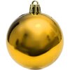 Zestaw dekoracyjny CHRISTMAS DECORATION 800389 (54 elementy) Złoty Wyposażenie 1 x czubek na choinkę