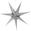 Gwiazda CHRISTMAS DECORATION 60 cm Srebrny