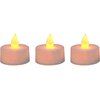 Świeczka CHRISTMAS GIFTS Tea Light Led (3 sztuki) Wyposażenie 3 x świeczka