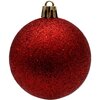 Zestaw dekoracyjny CHRISTMAS DECORATION 791489 (54 elementy) Czerwony Wyposażenie 52 x bombka dekoracyjna