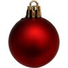 Zestaw dekoracyjny CHRISTMAS DECORATION 791489 (54 elementy) Czerwony Głębokość [cm] 13