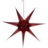 Gwiazda CHRISTMAS DECORATION 60 cm Czerwony