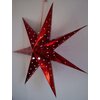 Gwiazda CHRISTMAS DECORATION 60 cm Czerwony Wysokość [cm] 60