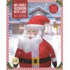 Mikołaj dmuchany LED CHRISTMAS DECORATIONS DIF000110 Załączona dokumentacja Instrukcja obsługi w języku polskim