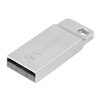 Pendrive VERBATIM Metal Executive 64GB, USB 2.0 Srebrny