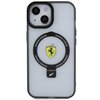 Etui FERRARI Ring Stand do Apple iPhone 15 Przezroczysty Model telefonu iPhone 15