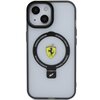 Etui FERRARI Ring Stand do Apple iPhone 15 Czarny Model telefonu iPhone 15