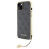 Etui GUESS 4G Charms do Apple iPhone 14 Plus/15 Plus Szary Seria telefonu iPhone