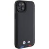 Etui BMW Stamp Tricolor do Apple iPhone 14 Plus/15 Plus Czarny Model telefonu iPhone 15 Plus