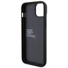 Etui BMW Stamp Tricolor do Apple iPhone 14 Plus/15 Plus Czarny Dominujący kolor Czarny