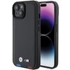 Etui BMW Stamp Tricolor do Apple iPhone 15 Czarny